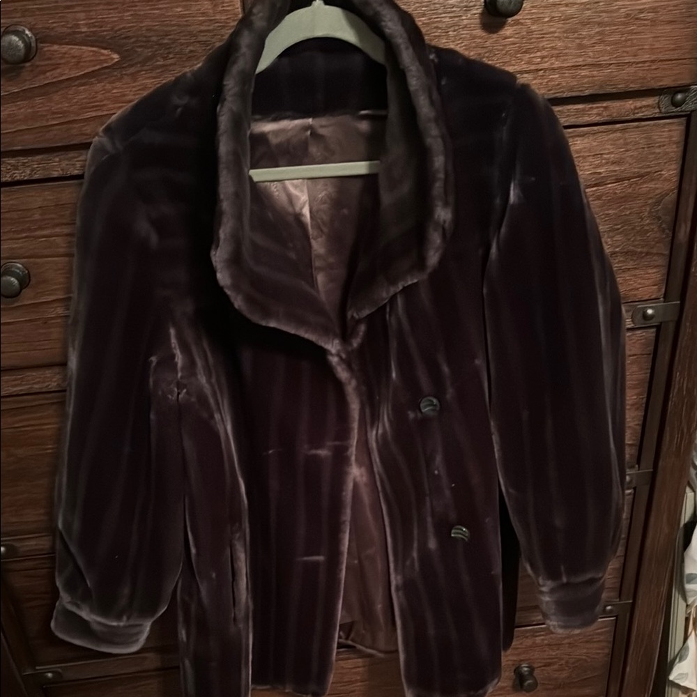 Vintage mink coat